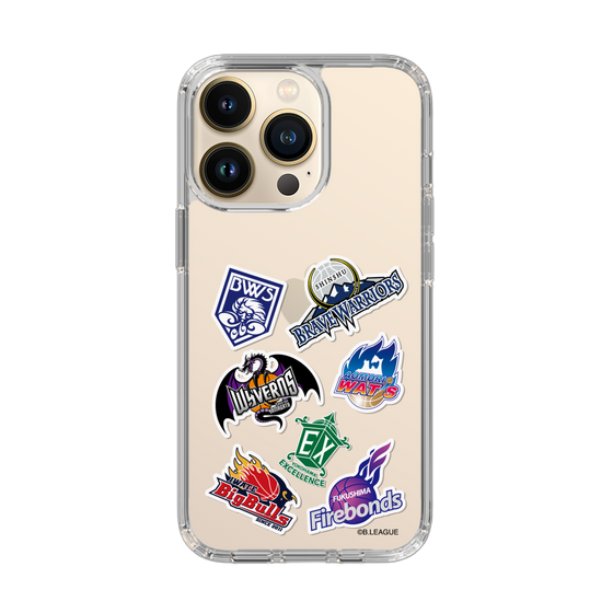 スリムプロテクションケース［ B.LEAGUE - B2 - 東地区オールロゴ ］