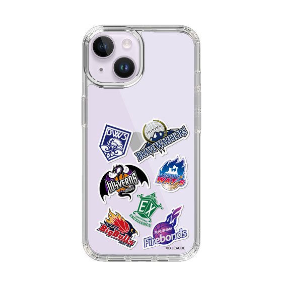 スリムプロテクションケース［ B.LEAGUE - B2 - 東地区オールロゴ ］