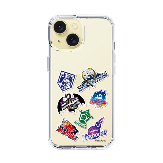 スリムプロテクションケース［ B.LEAGUE - B2 - 東地区オールロゴ ］