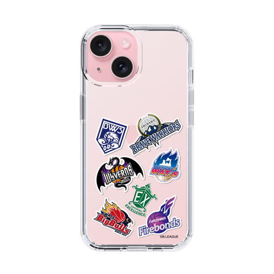 スリムプロテクションケース［ B.LEAGUE - B2 - 東地区オールロゴ ］
