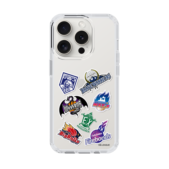 スリムプロテクションケース［ B.LEAGUE - B2 - 東地区オールロゴ ］