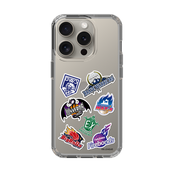 スリムプロテクションケース［ B.LEAGUE - B2 - 東地区オールロゴ ］