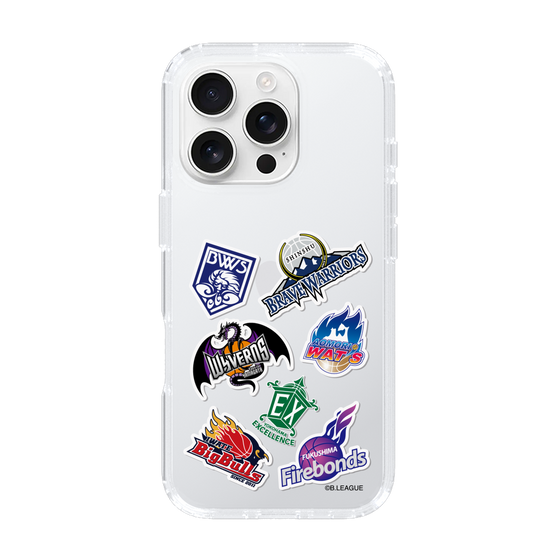 スリムプロテクションケース［ B.LEAGUE - B2 - 東地区オールロゴ ］