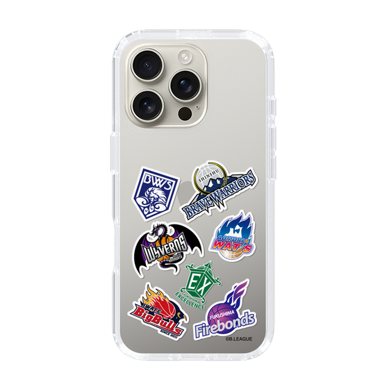 スリムプロテクションケース［ B.LEAGUE - B2 - 東地区オールロゴ ］
