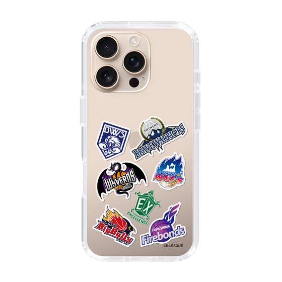 スリムプロテクションケース［ B.LEAGUE - B2 - 東地区オールロゴ ］