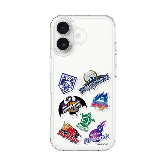 スリムプロテクションケース［ B.LEAGUE - B2 - 東地区オールロゴ ］