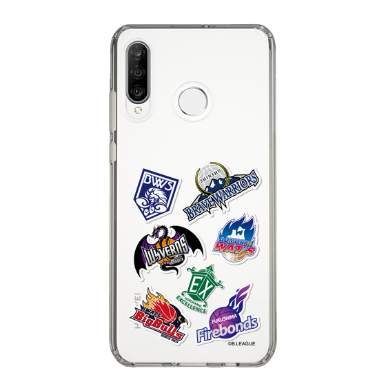 スリムプロテクションケース［ B.LEAGUE - B2 - 東地区オールロゴ ］