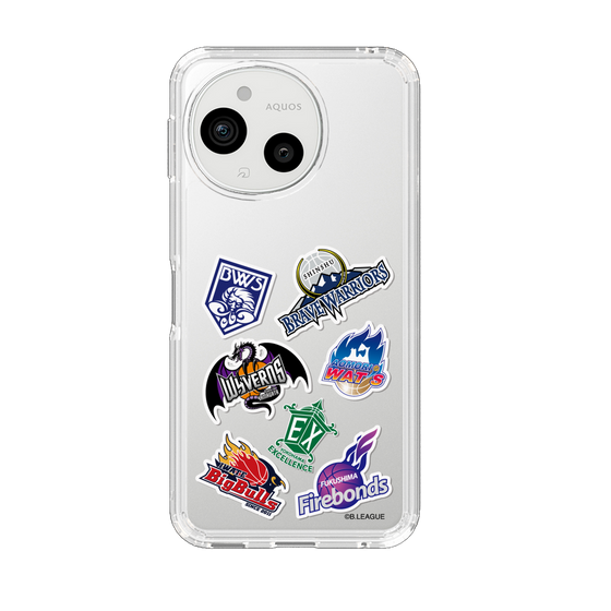 スリムプロテクションケース［ B.LEAGUE - B2 - 東地区オールロゴ ］