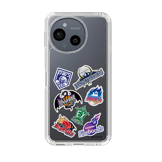 スリムプロテクションケース［ B.LEAGUE - B2 - 東地区オールロゴ ］