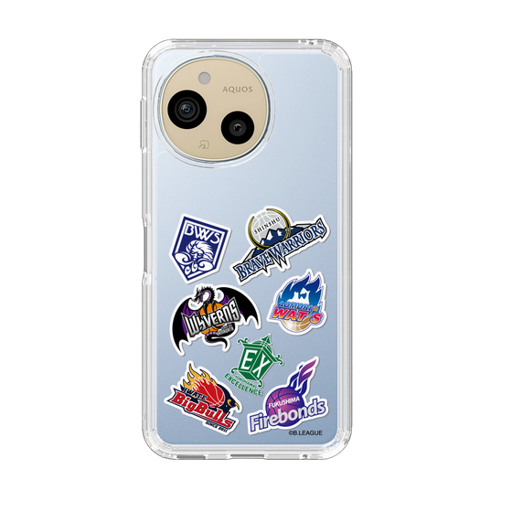 スリムプロテクションケース［ B.LEAGUE - B2 - 東地区オールロゴ ］