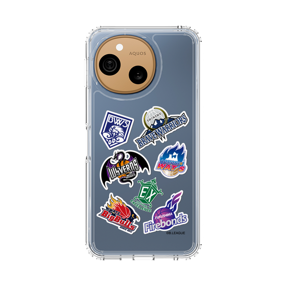 スリムプロテクションケース［ B.LEAGUE - B2 - 東地区オールロゴ ］