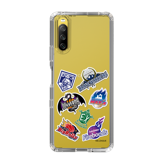 スリムプロテクションケース［ B.LEAGUE - B2 - 東地区オールロゴ ］