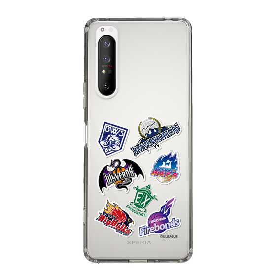 スリムプロテクションケース［ B.LEAGUE - B2 - 東地区オールロゴ ］