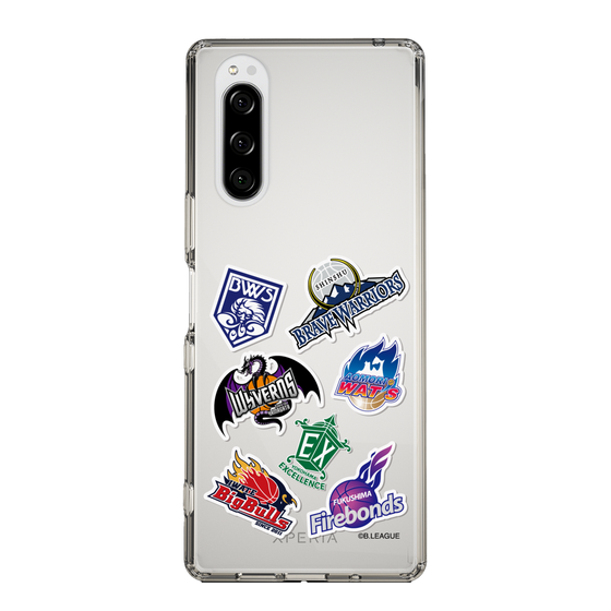 スリムプロテクションケース［ B.LEAGUE - B2 - 東地区オールロゴ ］