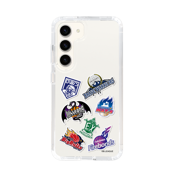 スリムプロテクションケース［ B.LEAGUE - B2 - 東地区オールロゴ ］