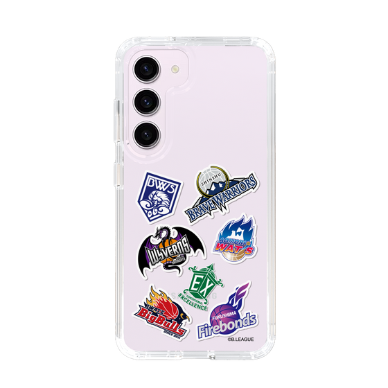 スリムプロテクションケース［ B.LEAGUE - B2 - 東地区オールロゴ ］