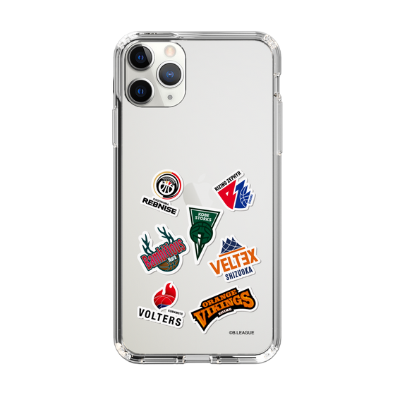 スリムプロテクションケース［ B.LEAGUE - B2 - 西地区オールロゴ ］