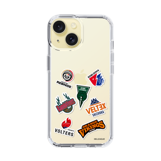 スリムプロテクションケース［ B.LEAGUE - B2 - 西地区オールロゴ ］