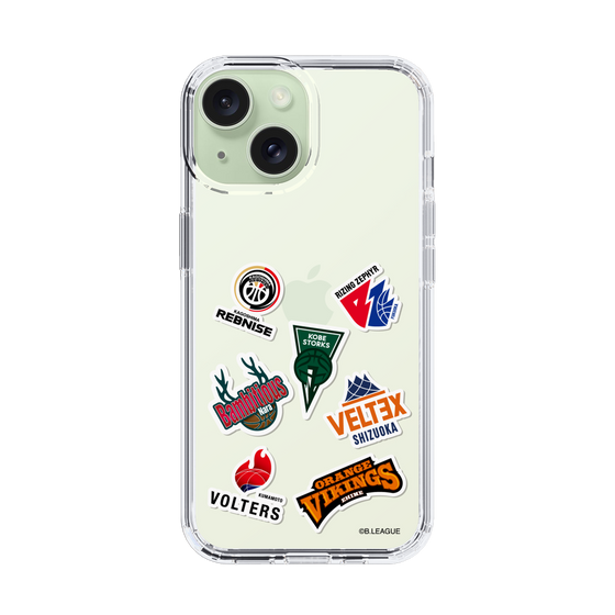 スリムプロテクションケース［ B.LEAGUE - B2 - 西地区オールロゴ ］