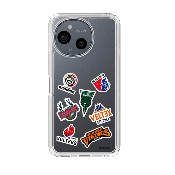 スリムプロテクションケース［ B.LEAGUE - B2 - 西地区オールロゴ ］