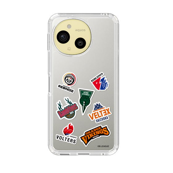 スリムプロテクションケース［ B.LEAGUE - B2 - 西地区オールロゴ ］