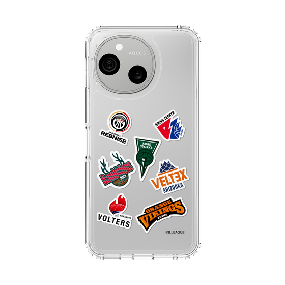 スリムプロテクションケース［ B.LEAGUE - B2 - 西地区オールロゴ ］