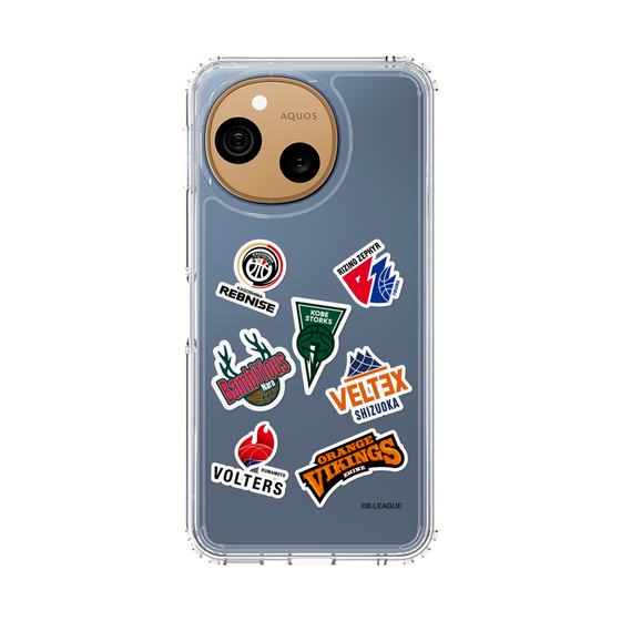 スリムプロテクションケース［ B.LEAGUE - B2 - 西地区オールロゴ ］