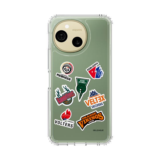 スリムプロテクションケース［ B.LEAGUE - B2 - 西地区オールロゴ ］