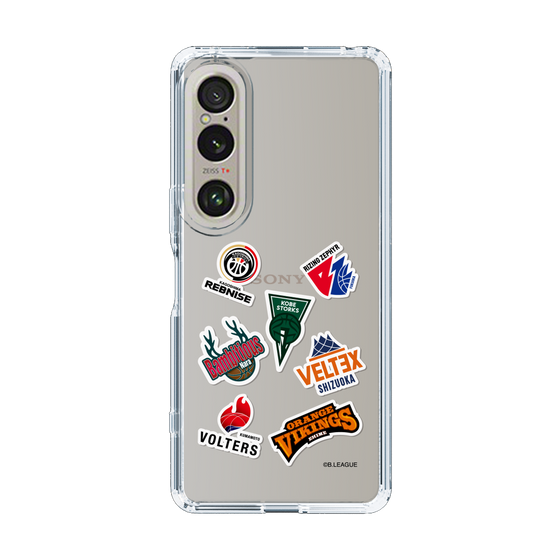 スリムプロテクションケース［ B.LEAGUE - B2 - 西地区オールロゴ ］