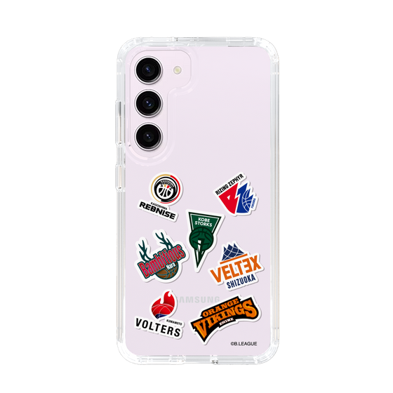 スリムプロテクションケース［ B.LEAGUE - B2 - 西地区オールロゴ ］
