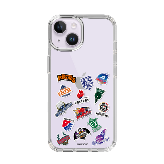スリムプロテクションケース［ B.LEAGUE - B2 - B2オールロゴ ］