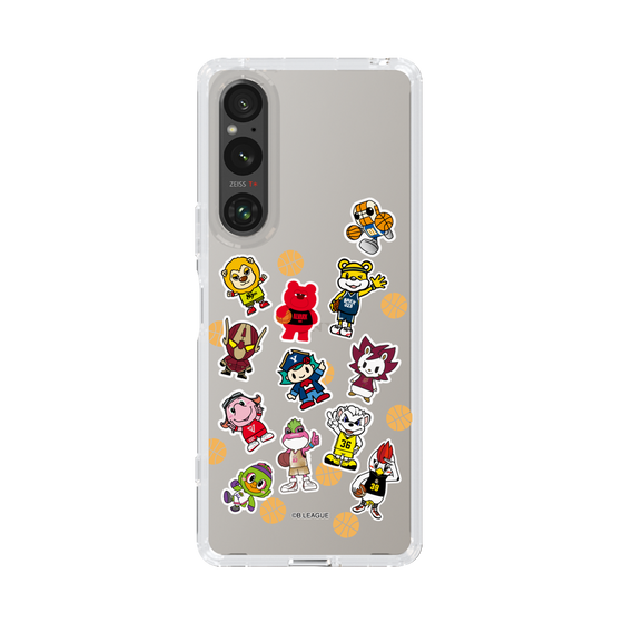 スリムプロテクションケース［ B.LEAGUE - B1 - 東地区オールマスコット ］