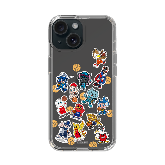 スリムプロテクションケース［ B.LEAGUE - B1 - 西地区オールマスコット ］