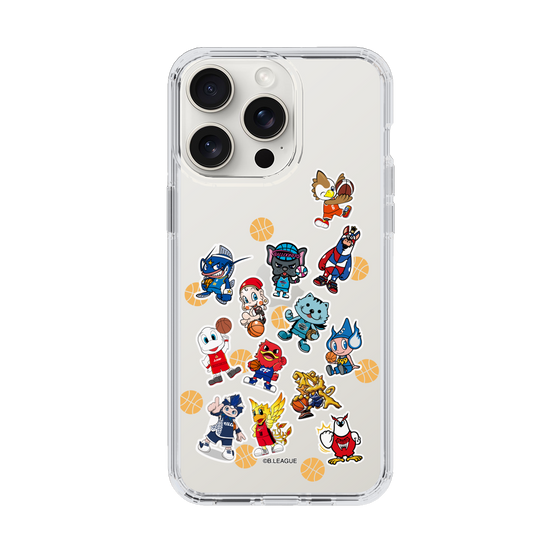 スリムプロテクションケース［ B.LEAGUE - B1 - 西地区オールマスコット ］