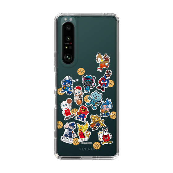 スリムプロテクションケース［ B.LEAGUE - B1 - 西地区オールマスコット ］