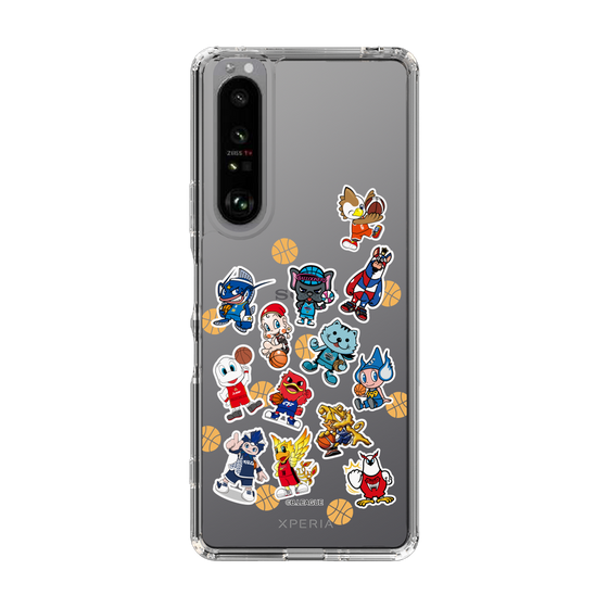 スリムプロテクションケース［ B.LEAGUE - B1 - 西地区オールマスコット ］