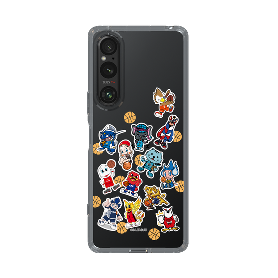 スリムプロテクションケース［ B.LEAGUE - B1 - 西地区オールマスコット ］