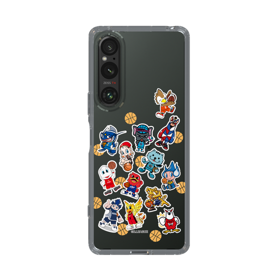 スリムプロテクションケース［ B.LEAGUE - B1 - 西地区オールマスコット ］