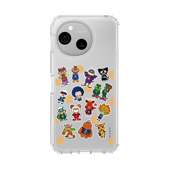 スリムプロテクションケース［ B.LEAGUE - B2 - B2オールマスコット ］