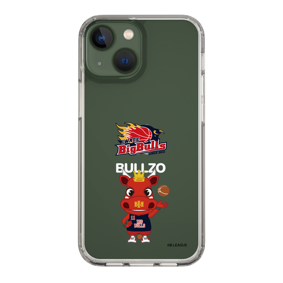 スリムプロテクションケース［ B.LEAGUE - 岩手ビッグブルズ - ぶるぞー ］