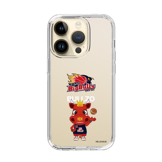 スリムプロテクションケース［ B.LEAGUE - 岩手ビッグブルズ - ぶるぞー ］