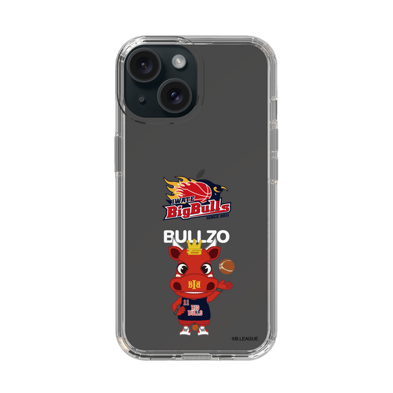 スリムプロテクションケース［ B.LEAGUE - 岩手ビッグブルズ - ぶるぞー ］