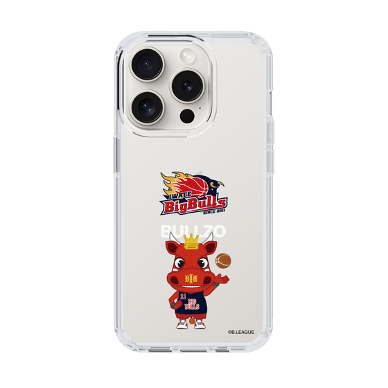 スリムプロテクションケース［ B.LEAGUE - 岩手ビッグブルズ - ぶるぞー ］