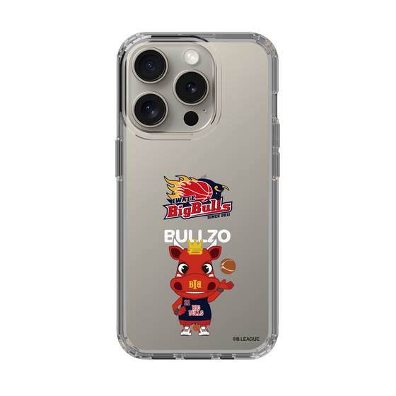 スリムプロテクションケース［ B.LEAGUE - 岩手ビッグブルズ - ぶるぞー ］