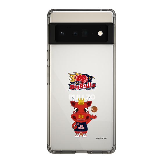 スリムプロテクションケース［ B.LEAGUE - 岩手ビッグブルズ - ぶるぞー ］