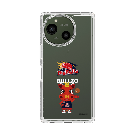 スリムプロテクションケース［ B.LEAGUE - 岩手ビッグブルズ - ぶるぞー ］