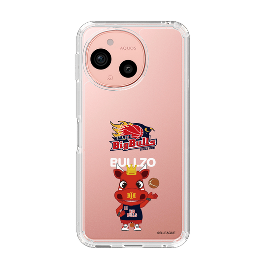 スリムプロテクションケース［ B.LEAGUE - 岩手ビッグブルズ - ぶるぞー ］