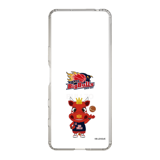 スリムプロテクションケース［ B.LEAGUE - 岩手ビッグブルズ - ぶるぞー ］