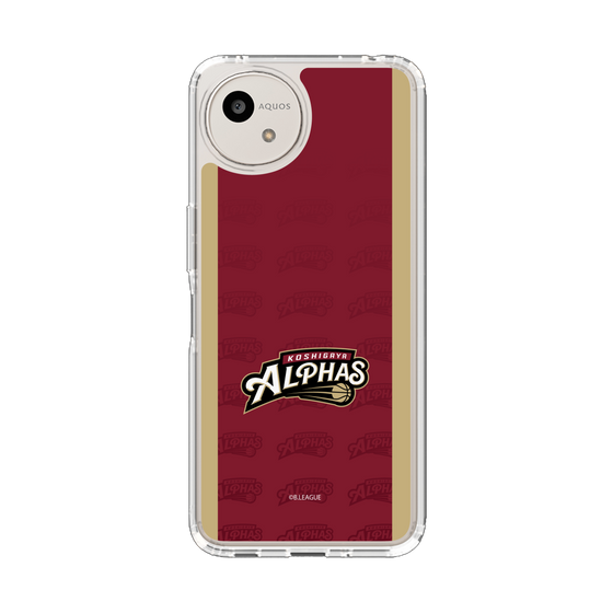 スリムプロテクションケース［ B.LEAGUE - 越谷アルファーズ - ロゴデザイン ］