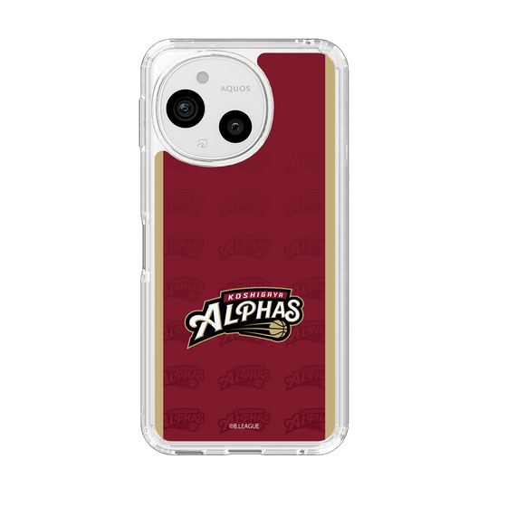 スリムプロテクションケース［ B.LEAGUE - 越谷アルファーズ - ロゴデザイン ］